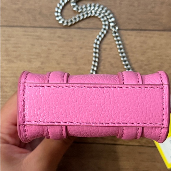Marc Jacobs The Nano Tote Crossbody Bag In Bow Pink NWT Sold Out Viral Mini Luxe - Picture 11 of 16